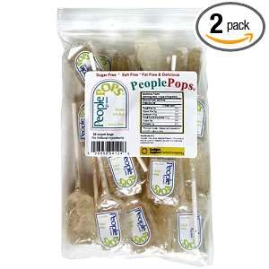 People Pops Lime Rickey, 24 Count Packages (Pack of 2 )  