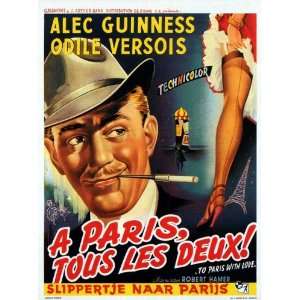  To Paris with Love Poster Movie Belgian 11 x 17 Inches 