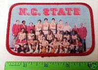 North Carolina University NC State NCSU Wolfpack vintage Basketball 