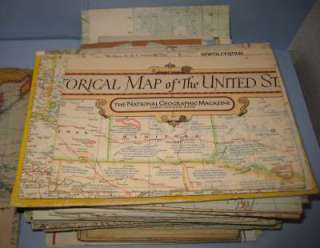NATIONAL GEOGRAPHIC MAPS 77 VINTAGE MAP BOOK 1940S (11)  