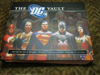 new DC Comic Heroes Museum In A Book The DC Vault memorabilia  