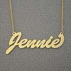 10k gold any name personaliz ed necklace jewelry nn21 $ 129 95 time 
