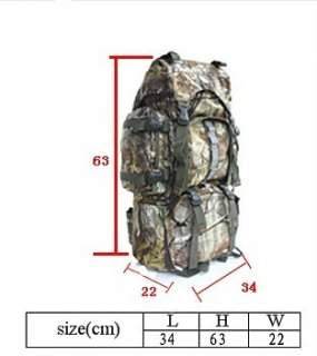 New Outdoor Sports Hiking Camping Backpack 55L 196  