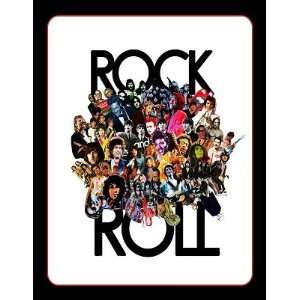    Magnet (Large) ROCK & ROLL (Cool Concept Collage) 