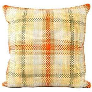  Lance Wovens The Mod Crush Leather Pillow