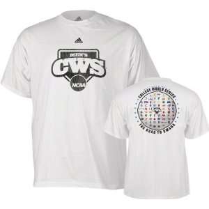  2011 NCAA College World Series White adidas 64 Select T 