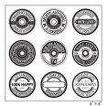 Maya Road Clear Stamps SPOOL SENTIMENTS STAMP SHEET New 2012  