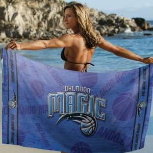 Orlando Magic Beach Towel 30x60 Fiber Reactive