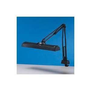  Swing Arm Extra Bright Fluorescent Lamp, Clamp On, Lexan Shade 