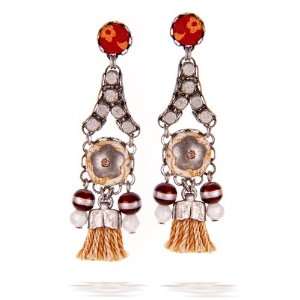  Ayala Bar Earrings   Hip Collection in Bright Red, Summer 