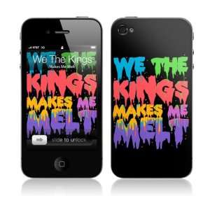   MS WTK10133 iPhone 4  We The Kings  Makes Me Melt Skin Electronics