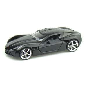  2009 Corvette Stingray Concept 1/24 Black Toys & Games