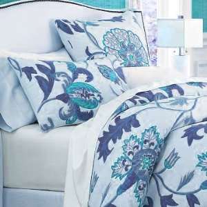   Pillow Giverny Blue Cotton Duck Standard (20X26)