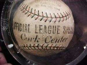 Spalding Nat Strong Negro League Baseball game used  