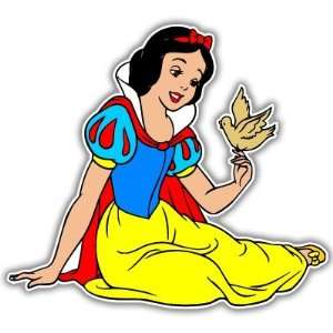  Snow White and Seven 7 Dwarfs Princess sticker 5 x 5 