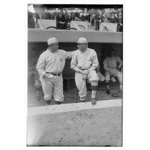  Wilbert Robinson & Jake Daubert,Brooklyn NL (baseball 