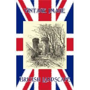   inch x 4 inch (14 x 10cm) British Landscape Windsor Castle Norman Gate