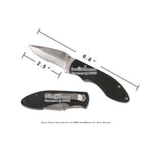  Serrated Steel Liner Lock Pocket Folder Knife Sports 