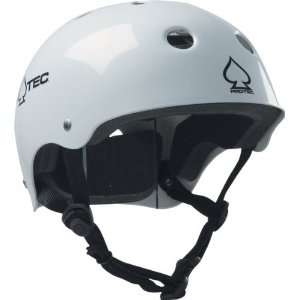  Protec (cpsc) Gloss White Xlarge Classic Skate Helmets 