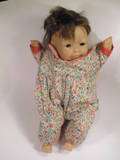 OLD FRENCH COROLLE BABY SLEEP EYE DOLL DRESS NUMBER  