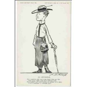   Sensible, Flagg Cartoons, Life Cartoons 1905 and later