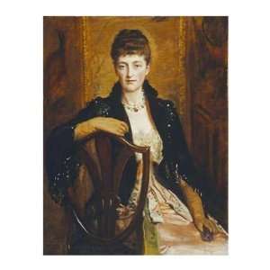  Portrait of Alice Sophia Caroline Wortley Sir John Everet 