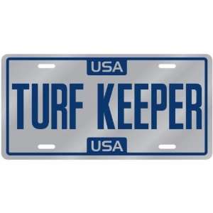  New  Usa Turf Keeper  License Plate Occupations
