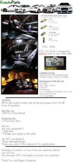 96 99 Audi A4 B5 Interior LED Kit for PREFACELIFT Cars  