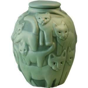  Pet Urn Cat Cremation Urn  Choose color Patio, Lawn 
