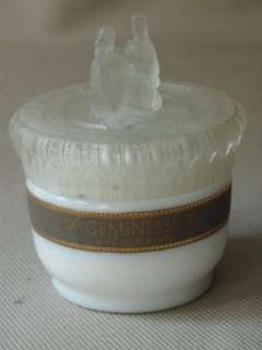 vintage eraly Max Factor eye cream jar GEMINESSE  