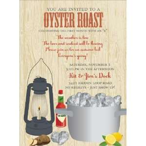  Oyster Roast Invitations