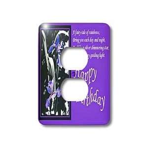   coloring, birthday, faith, hope,   Light Switch Covers   2 plug outlet