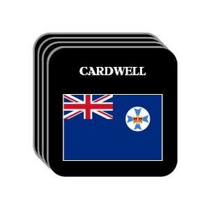  Queensland   CARDWELL Set of 4 Mini Mousepad Coasters 