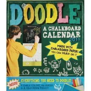  Doodle A Chalkboard Calendar 2011