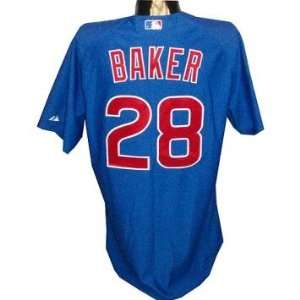  Jeff Baker #28 Chicago Cubs 2010 Opening Day Game Used 