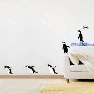 Vinyl Wall Art Sticker ★ LITTLE PENGUINS ★ Mural Decals  