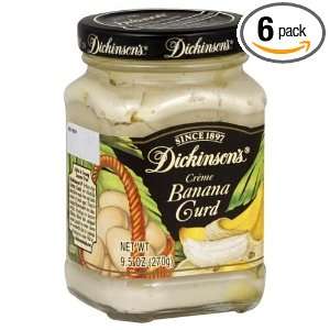 Dickinsons Curd, Banana, 9.50 Ounce Grocery & Gourmet Food