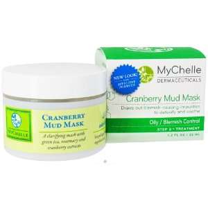     Cranberry Mud Mask Treatment for Acne Oily Skin   1.2 oz. Beauty