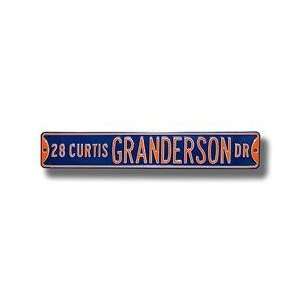  Authentic Street Signs Curtis Granderson Street Sign 