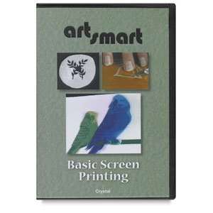  Art Smart Screen Printing DVDs   Basic Screen Printing DVD 