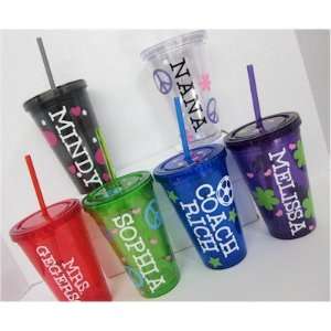  Personalized Acrylic Cups