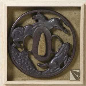  Horse Tsuba