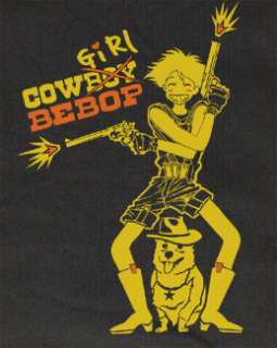 Cowgirl Ed and Sheriff Ein Cowboy Bebop shirt  