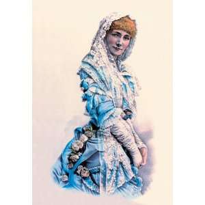  Sarah Bernhardt 24X36 Giclee Paper