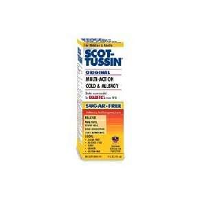  Scot Tussin Original Sugar Free   4Oz Health & Personal 