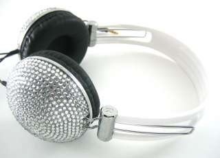   crystal rhinestone dj headphones makes you the envy of all your
