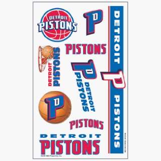  Detroit Pistons Tattoo Sheet **