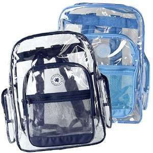   PVC See Thru School Book Backpack / Child Day Bag