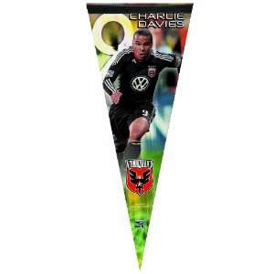MLS DC United Charlie Davies Premium Quality Pennant 12 by 30 Inch 