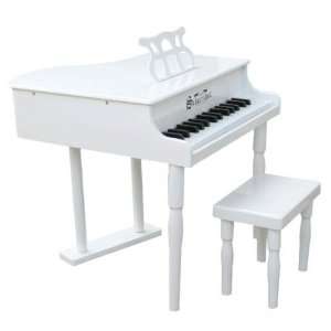  Schoenhut 30 Key Classic Baby Grand with Bench Toys 